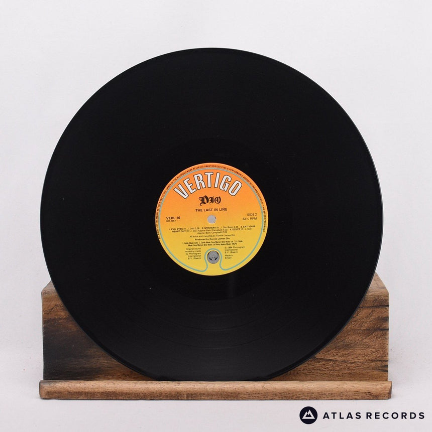 Dio - The Last In Line - A//1 B//2 LP Vinyl Record - EX/EX