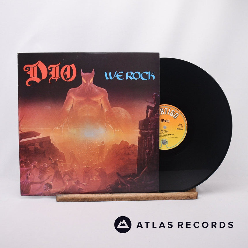 Dio We Rock 12" Vinyl Record - Front Cover & Record