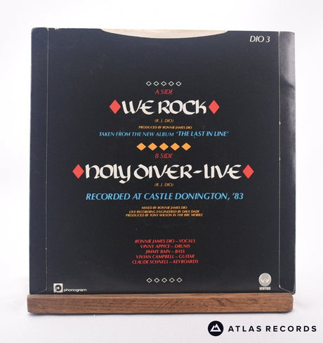 Dio - We Rock - 7" Vinyl Record - EX/EX