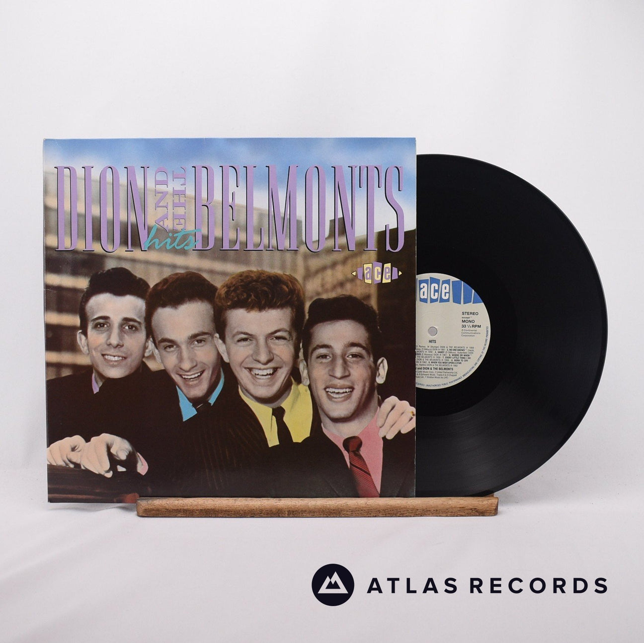 Dion & The Belmonts Hits LP Vinyl Record - Front Cover & Record