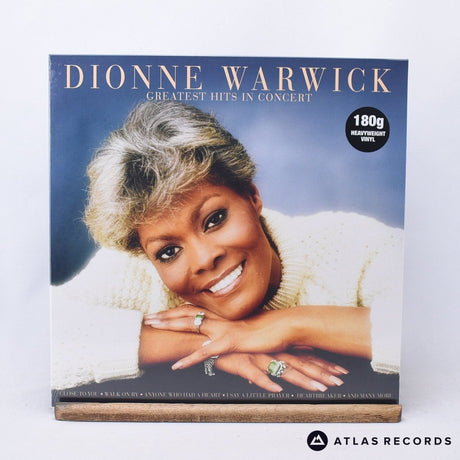 Dionne Warwick Greatest Hits In Concert LP Vinyl Record - Front Cover & Record