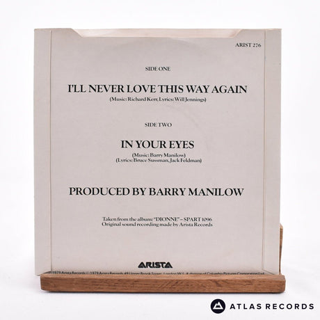 Dionne Warwick - I'll Never Love This Way Again - 7" Vinyl Record - EX/EX