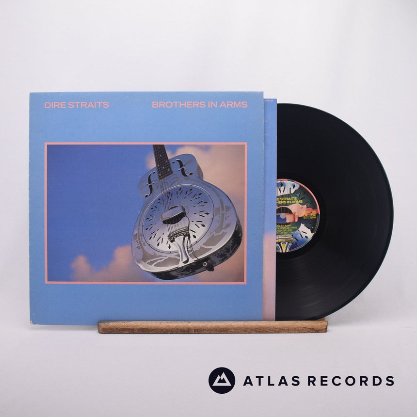 Dire Straits Brothers In Arms LP Vinyl Record - Front Cover & Record