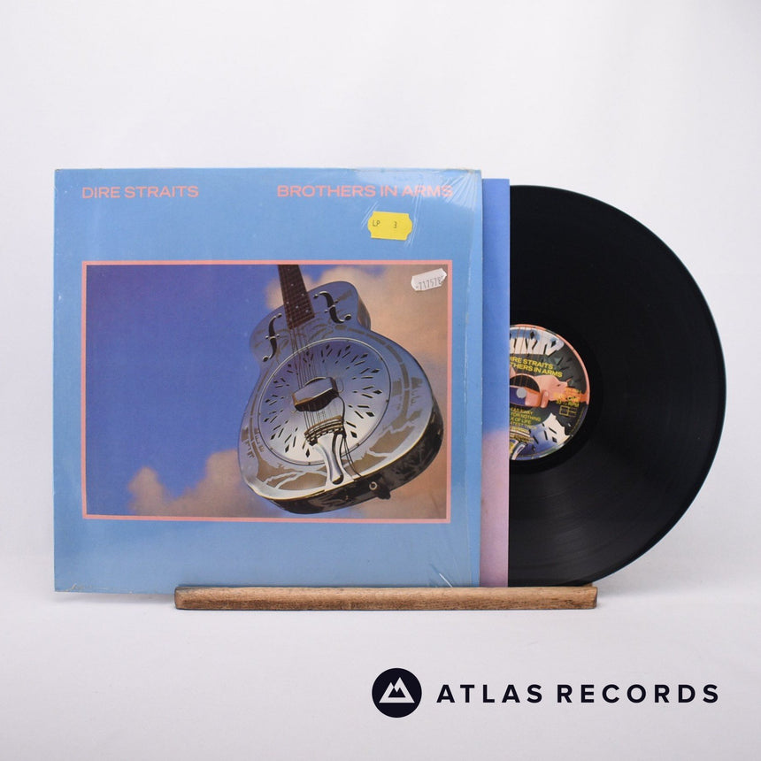 Dire Straits Brothers In Arms LP Vinyl Record - Front Cover & Record