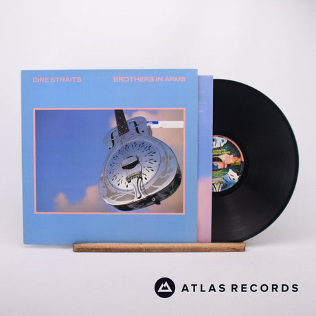 Dire Straits Brothers In Arms LP Vinyl Record - Front Cover & Record