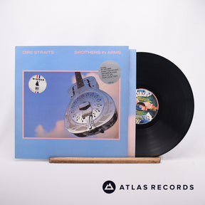 Dire Straits Brothers In Arms LP Vinyl Record - Front Cover & Record