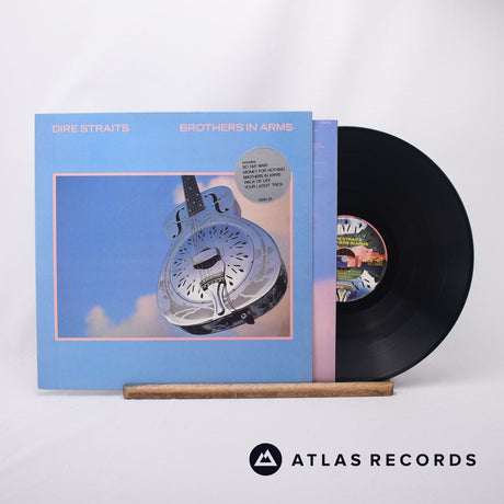 Dire Straits Brothers In Arms LP Vinyl Record - Front Cover & Record