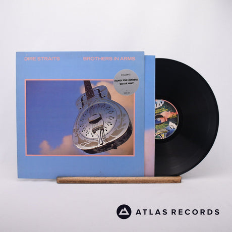 Dire Straits Brothers In Arms LP Vinyl Record - Front Cover & Record