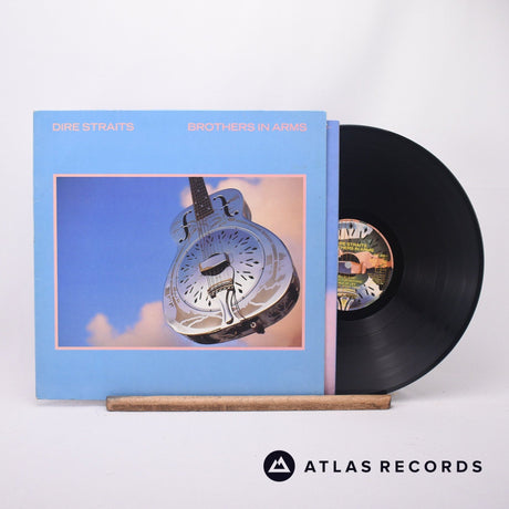 Dire Straits Brothers In Arms LP Vinyl Record - Front Cover & Record