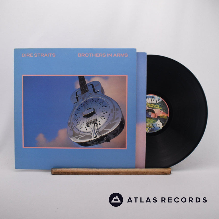 Dire Straits Brothers In Arms LP Vinyl Record - Front Cover & Record