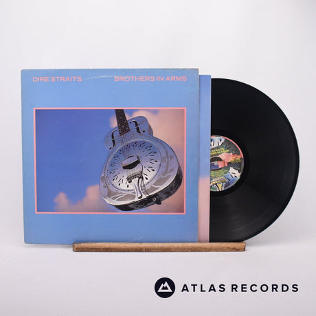 Dire Straits Brothers In Arms LP Vinyl Record - Front Cover & Record