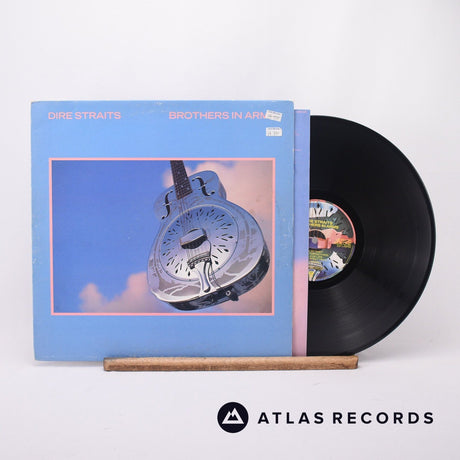 Dire Straits Brothers In Arms LP Vinyl Record - Front Cover & Record