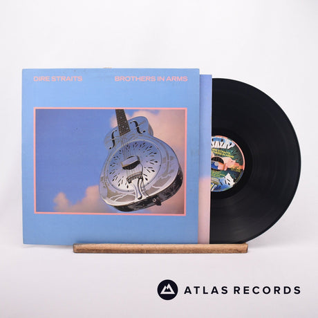 Dire Straits Brothers In Arms LP Vinyl Record - Front Cover & Record