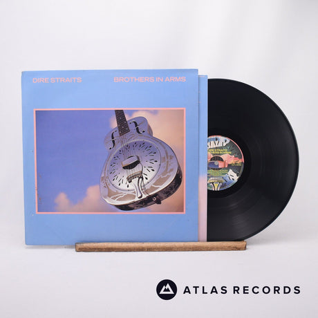 Dire Straits Brothers In Arms LP Vinyl Record - Front Cover & Record