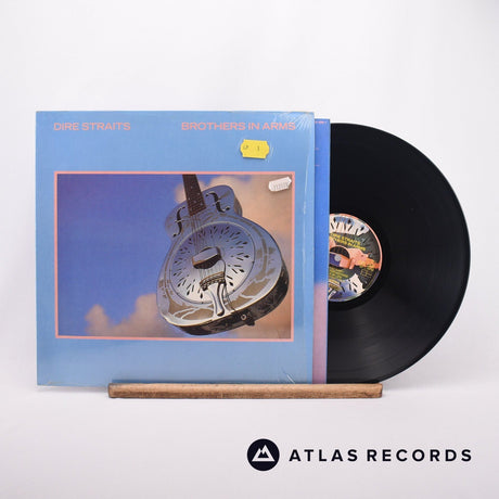 Dire Straits Brothers In Arms LP Vinyl Record - Front Cover & Record