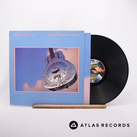 Dire Straits Brothers In Arms LP Vinyl Record - Front Cover & Record