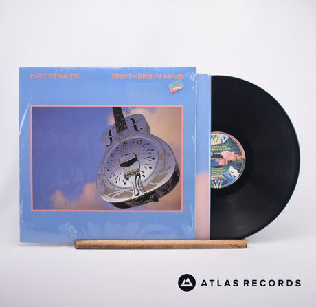 Dire Straits Brothers In Arms LP Vinyl Record - Front Cover & Record