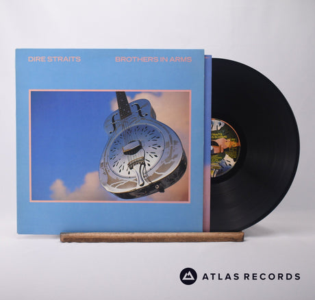 Dire Straits Brothers In Arms LP Vinyl Record - Front Cover & Record