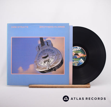 Dire Straits Brothers In Arms LP Vinyl Record - Front Cover & Record