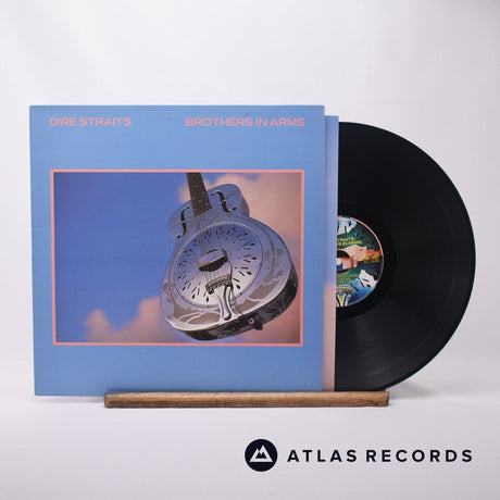 Dire Straits Brothers In Arms LP Vinyl Record - Front Cover & Record