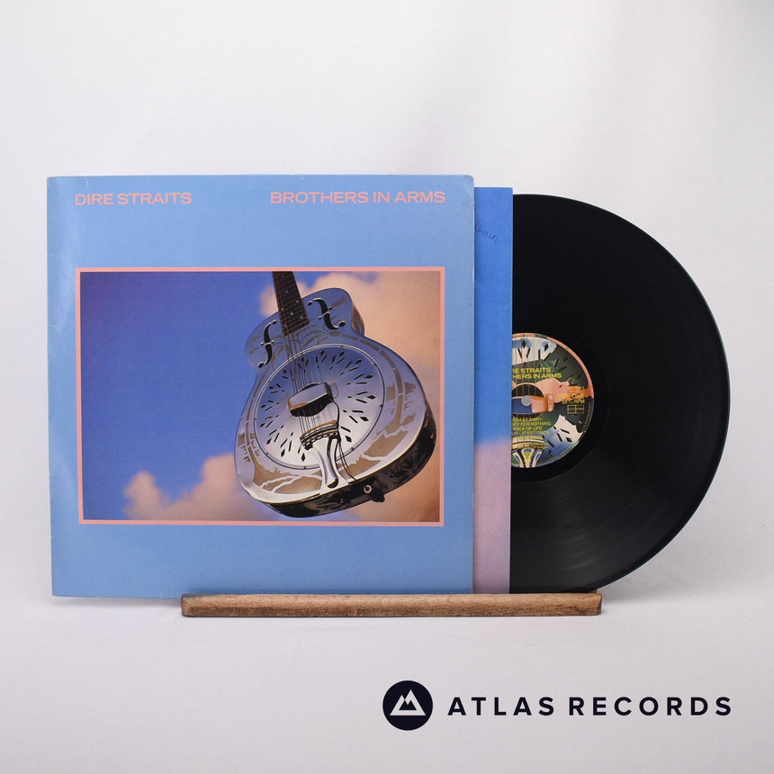 Dire Straits Brothers In Arms LP Vinyl Record - Front Cover & Record