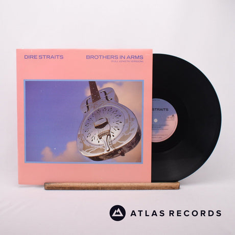 Dire Straits Brothers In Arms 12" Vinyl Record - Front Cover & Record