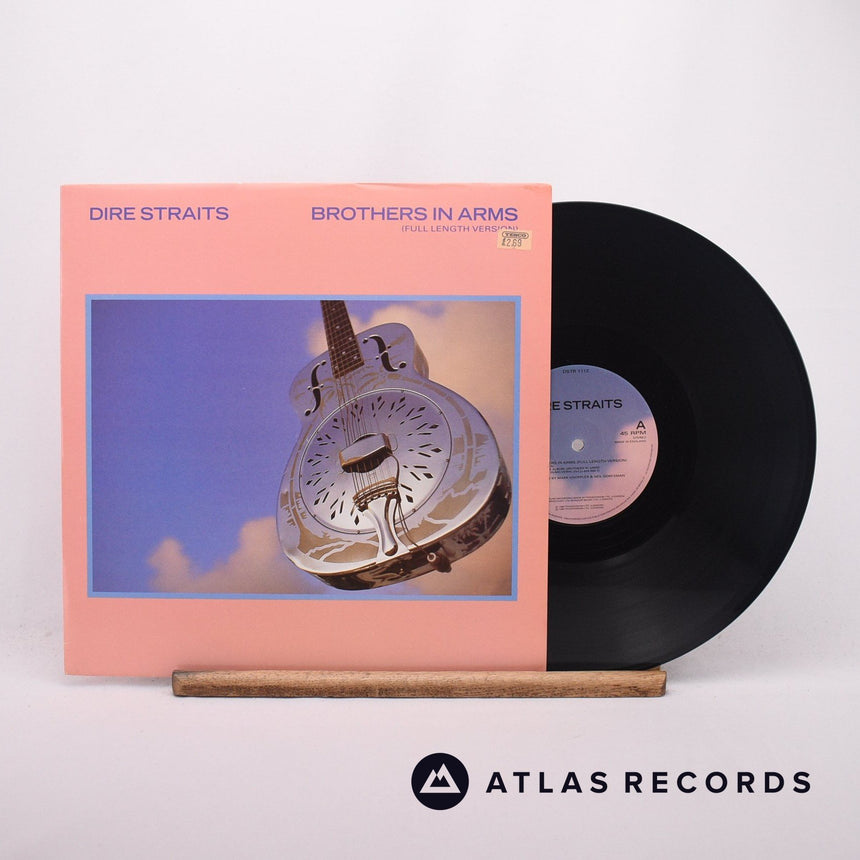 Dire Straits Brothers In Arms 12" Vinyl Record - Front Cover & Record