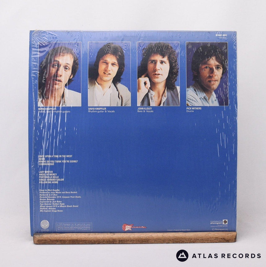 Dire Straits - Communiqué - Embossed Sleeve LP Vinyl Record - EX/VG+