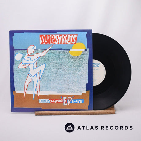 Dire Straits ExtendeDancEPlay 12" Vinyl Record - Front Cover & Record