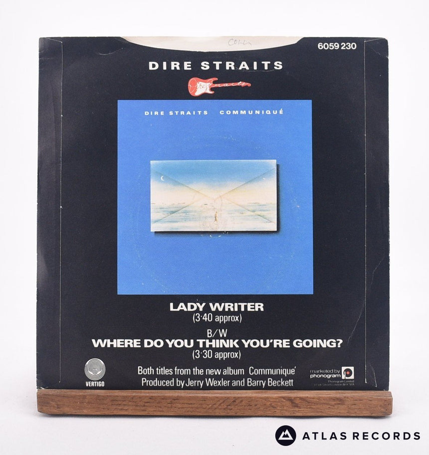 Dire Straits - Lady Writer - 7" Vinyl Record - VG+/NM