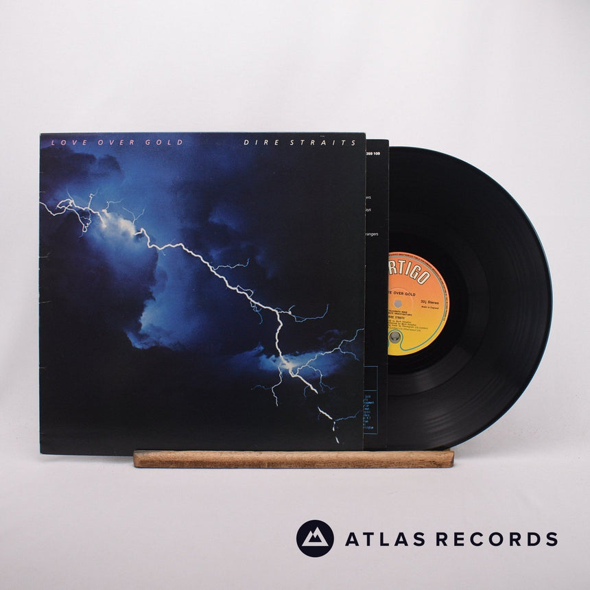 Dire Straits Love Over Gold LP Vinyl Record - Front Cover & Record