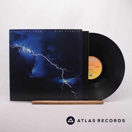 Dire Straits Love Over Gold LP Vinyl Record - Front Cover & Record