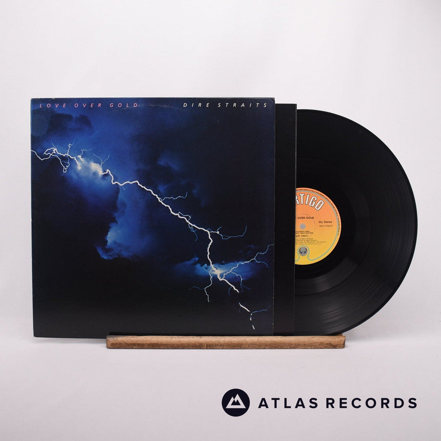 Dire Straits Love Over Gold LP Vinyl Record - Front Cover & Record