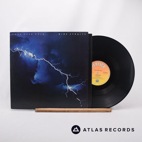 Dire Straits Love Over Gold LP Vinyl Record - Front Cover & Record