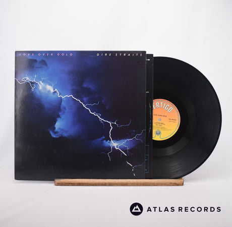 Dire Straits Love Over Gold LP Vinyl Record - Front Cover & Record