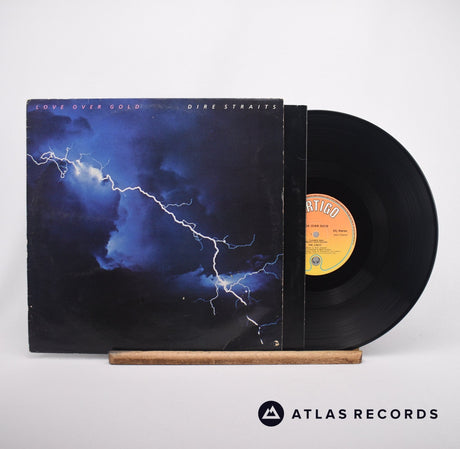 Dire Straits Love Over Gold LP Vinyl Record - Front Cover & Record