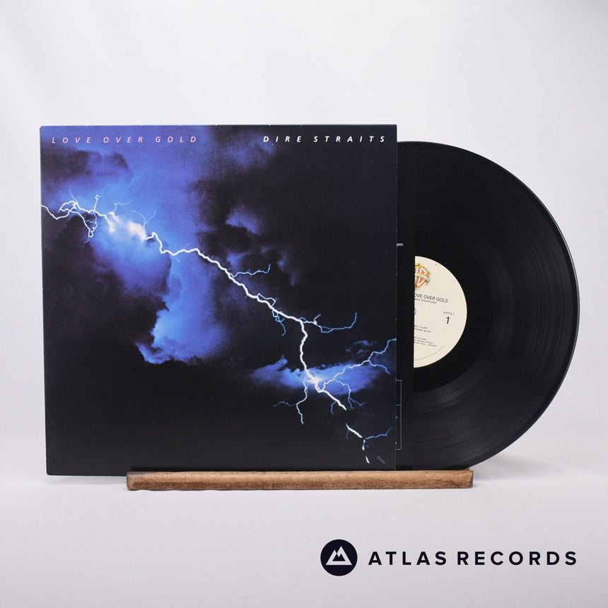 Dire Straits Love Over Gold LP Vinyl Record - Front Cover & Record