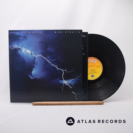 Dire Straits Love Over Gold LP Vinyl Record - Front Cover & Record