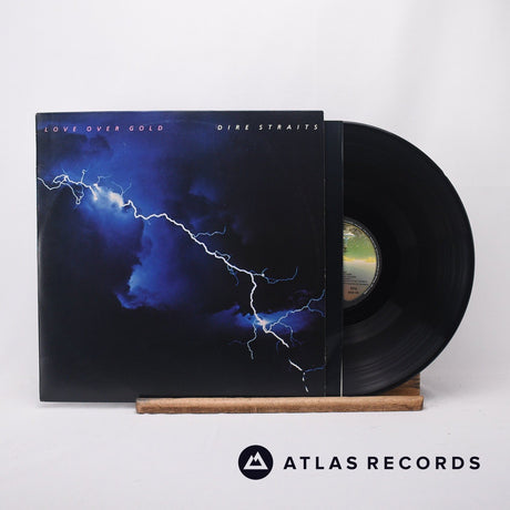 Dire Straits Love Over Gold LP Vinyl Record - Front Cover & Record