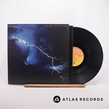 Dire Straits Love Over Gold LP Vinyl Record - Front Cover & Record