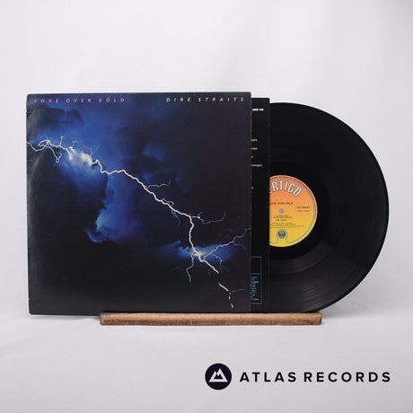 Dire Straits Love Over Gold LP Vinyl Record - Front Cover & Record