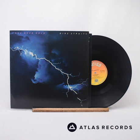 Dire Straits Love Over Gold LP Vinyl Record - Front Cover & Record