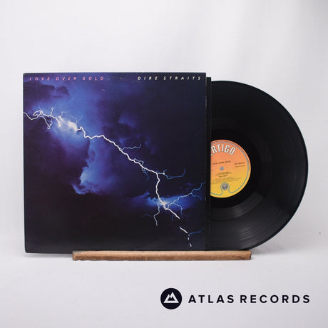 Dire Straits Love Over Gold LP Vinyl Record - Front Cover & Record