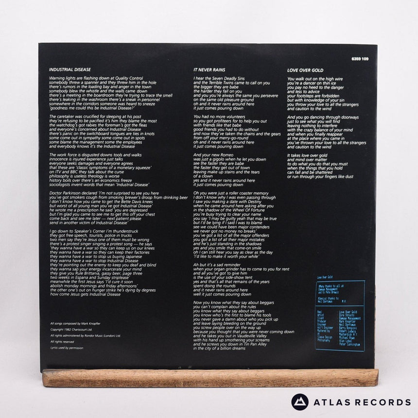 Dire Straits - Love Over Gold - LP Vinyl Record - EX/VG+