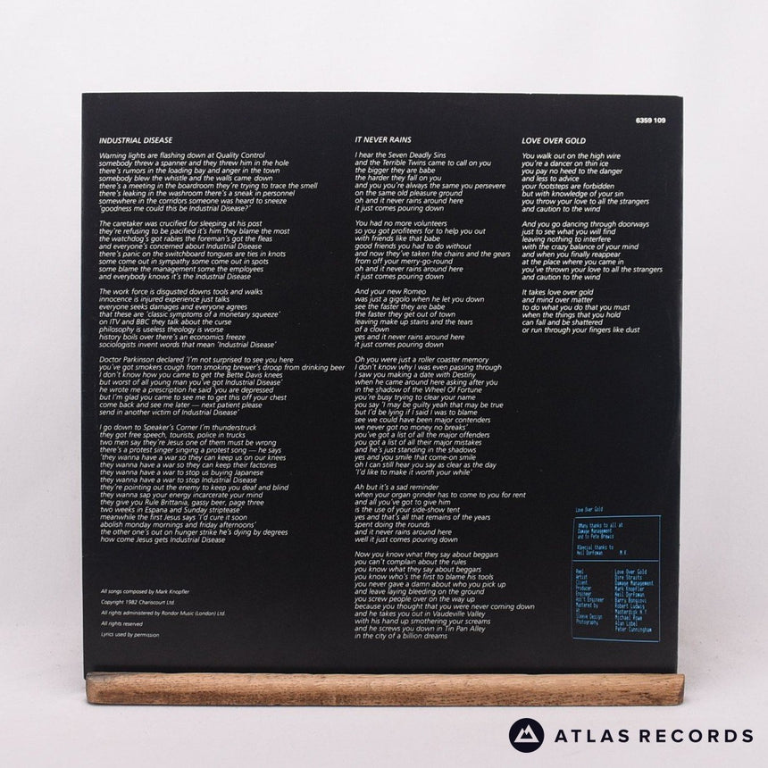 Dire Straits - Love Over Gold - A//1 B//2 LP Vinyl Record - VG+/VG+
