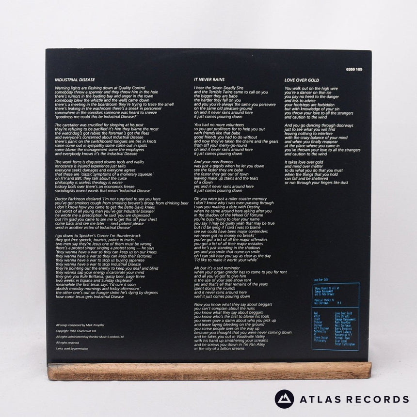 Dire Straits - Love Over Gold - A//1 B//2 LP Vinyl Record - VG+/VG+