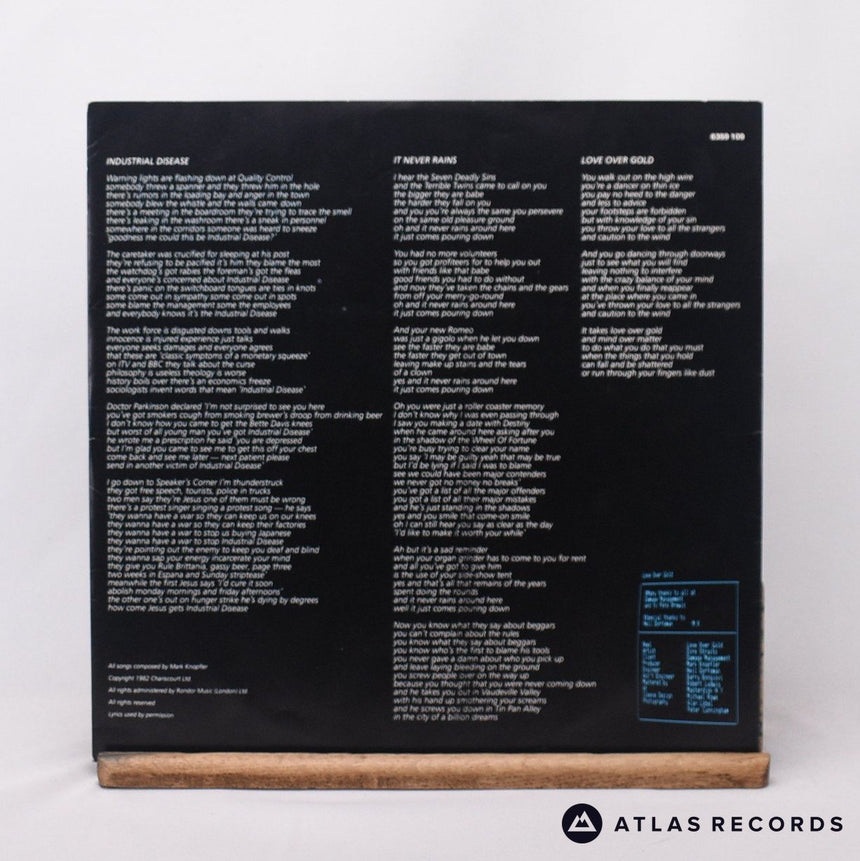 Dire Straits - Love Over Gold - LP Vinyl Record - VG+/VG+