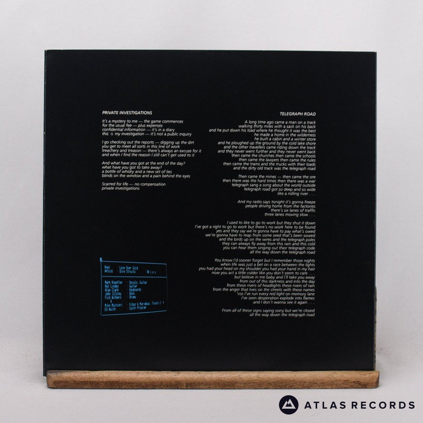Dire Straits - Love Over Gold - Masterdisk A//1 B//2 LP Vinyl Record - VG+/EX