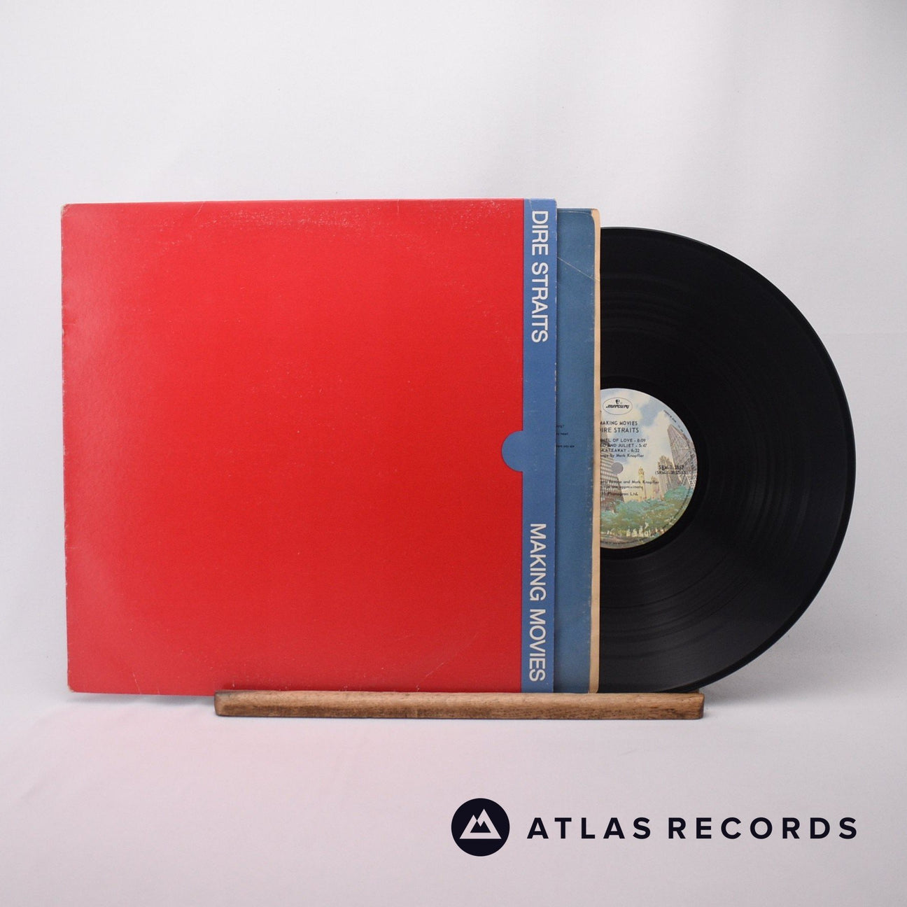 Dire Straits Making Movies LP Vinyl Record - Front Cover & Record