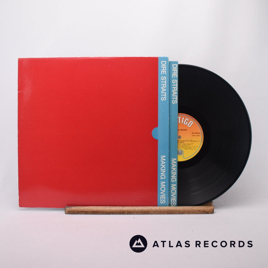Dire Straits Making Movies LP Vinyl Record - Front Cover & Record